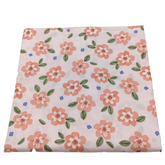 CraftsFabrics 8pcs Precut Pink Floral 100% Cotton Fabrics for DIY Craft Hand Sewing Patchwork Art Home